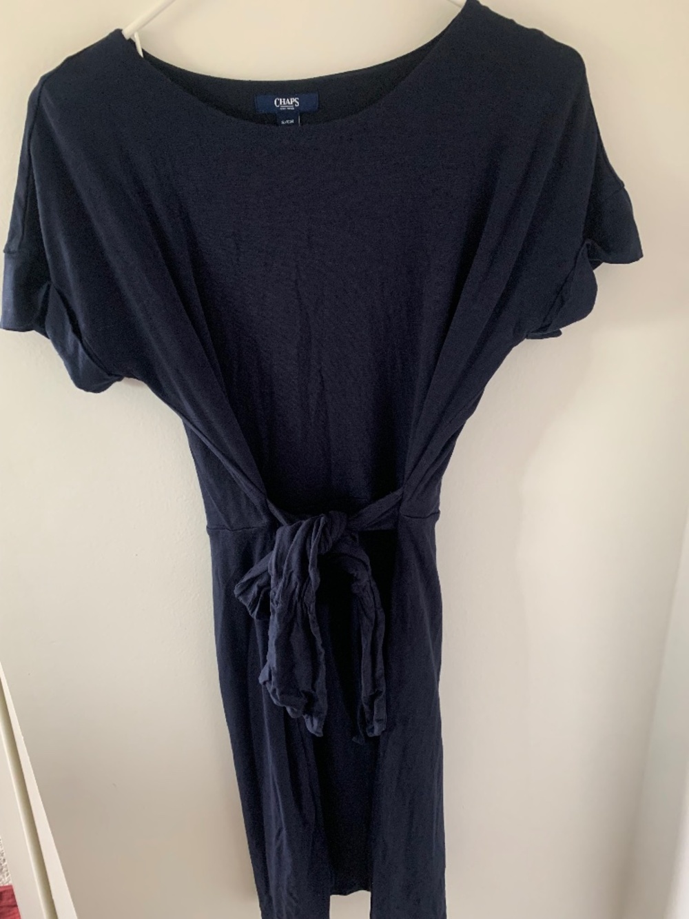 Comfortable blue dress